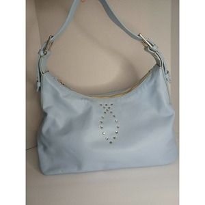 Lanzetti Light Blue Leather Bag